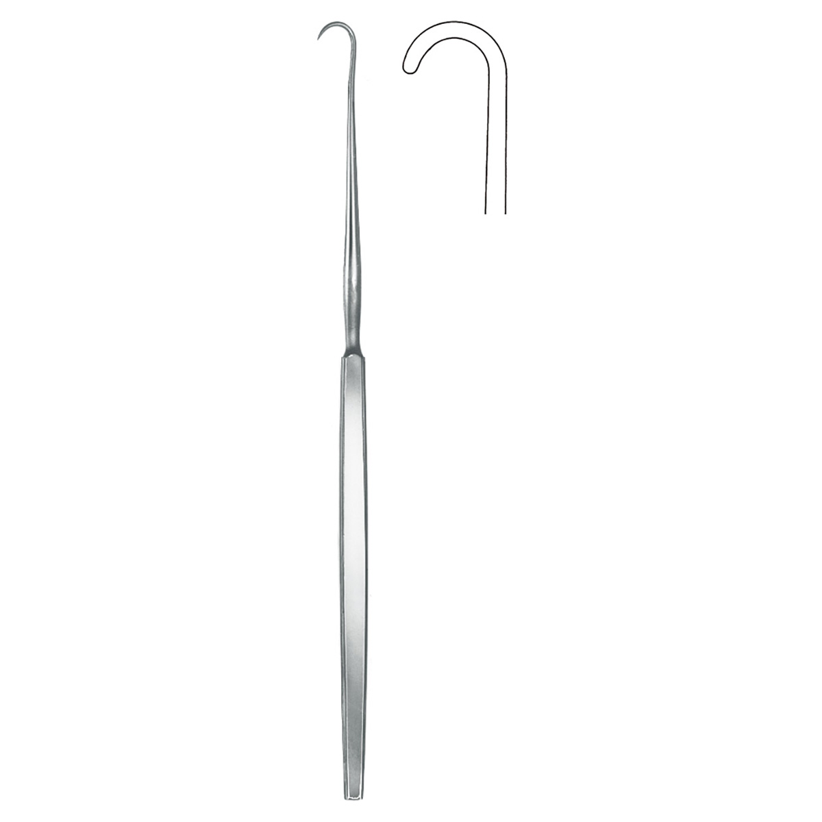 Tracheotomy , TraCheal retractor, acc. to Iterson, blunt - Darleys Surgical