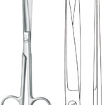 Scissors , Scissors, delicate, pointed/pointed, straight