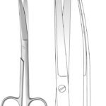 Scissors , Scissors, delicate, blunt/blunt, curved