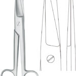 Scissors , Scissors, acc. to acc. to Mayo-Noble, straight