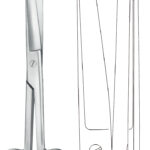 Scissors , Scissors, acc. to acc. to Doyen, blunt/blunt, straight