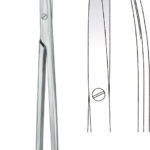 Scissors , Dissecting scissors, pointed/blunt, curved