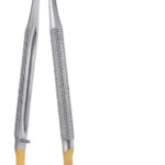Scissors , TC coronary scissors, 45?, 10mm, round Handle