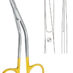 Scissors , TC nasal scissors, acc. to Fomon, curved