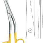 Scissors , TC nasal scissors, acc. to Fomon, curved