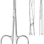 Scissors , Iris scissors, pointed/pointed, straight