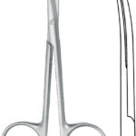 Scissors , Enucleation scissors, curved