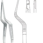 Scissors , Micro scissors, bayonet-shape, straight