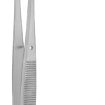 Forceps , Dressing forceps, acc. to Brophy, curved