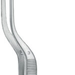 Forceps , Dressing forceps, bayonet-shape
