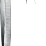 Forceps , Dressing forceps, acc. to Gerald, straight