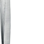 Forceps , forceps, acc. to Gerald, 1 x 2 teeth, straight