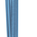 Forceps , Ti micro forceps, straight, 6.0 x 0.8 mm