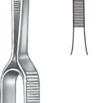 Neurosurgery , Atraumatic forceps, acc. to Cooley, straight
