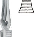Neurosurgery , Atraumatic iliaca forceps, acc. to Cooley, angled