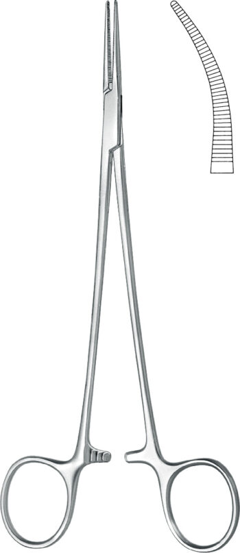 Artery forceps , Hemostatic forceps, acc. to Mosquito, curved