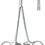 Artery forceps , Micro hemostatic forceps, acc. to Mosquito, curved