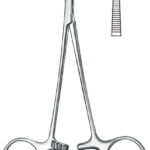 Artery forceps , Micro hemostatic forceps, acc. to Mosquito, 1 x 2 teeth, straight