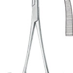 Artery forceps , Hemostatic forceps, acc. to Crile, 1 x 2 teeth, curved