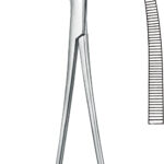 Artery forceps , Hemostatic forceps, acc. to Crafoord, curved