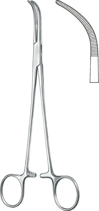 Artery forceps , Dissecting forceps, acc. to Overholt, no. 5