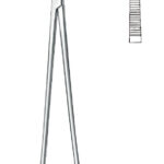 Artery forceps , Hemostatic forceps, acc. to Overholt, fine, curved