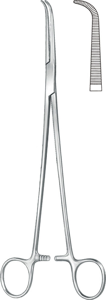 Artery forceps , Dissecting forceps, acc. to Mini-Gemini, curved