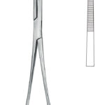 Artery forceps , Dissecting forceps, acc. to Wickstroem, angled