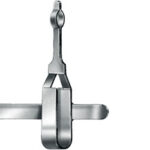 Neurosurgery , Ti forceps, acc. to De Bakey, curved