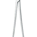 Artery forceps , Hysterectomy forceps, acc. to Wertheim, 1 x 2 teeth, curved