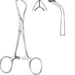 Artery forceps , Towel forceps, acc. to Lorna, fine serrated