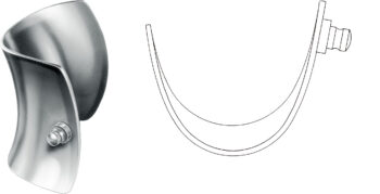 Retractors, wound Spreaders , Changeable blade, 1 piece