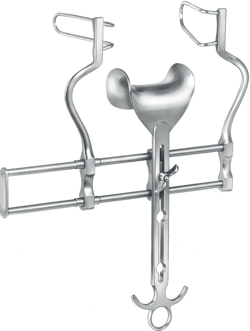 Retractors, wound Spreaders , Abdominal Retractor, acc. to Balfour, wire blades