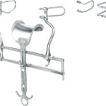 Retractors, wound Spreaders , Wire blades, acc. to Balfour, pair