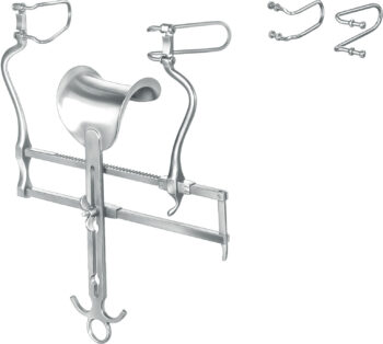 Retractors, wound Spreaders , Wire blades, acc. to Balfour, pair