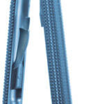 Suture , Ti micro needleholder, straight, with lock