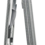 Suture , Micro needleholder, curved, without lock