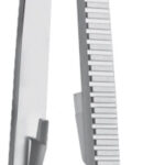 Suture , Micro needleholder, curved, with lock, 1.2 mm