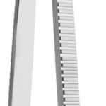 Suture , Micro needleholder, curved, without lock, 1.2 mm