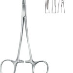 Suture , Needleholder, acc. to Neivert, grooved