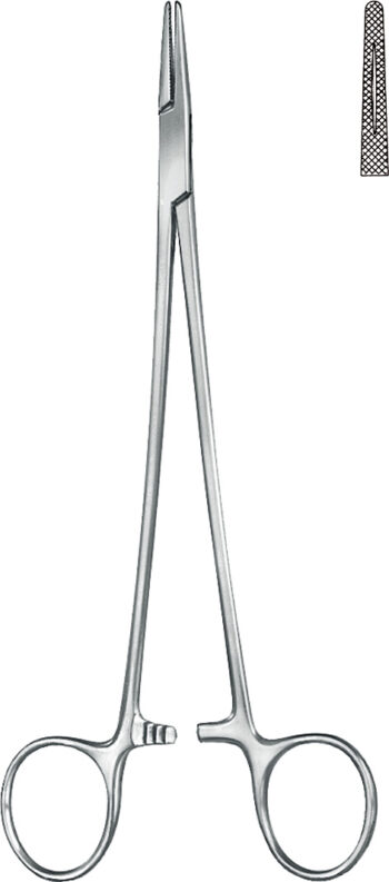 Suture , Needleholder, acc. to Mayo-acc. to Hegar, slim