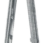 Suture , TC needleholder, acc. to Barraquer, with lock