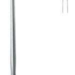 Suture , Ligature needle, acc. to acc. to Brunner, no. 1