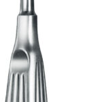 Bone surgery , Bone curette, acc. to Volkmann, with hollow Handle, oval