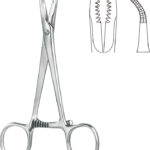 Bone surgery , Bone holding forceps, curved