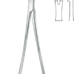 Bone surgery , Cartilage forceps, acc. to BirCher-Ganske, straight