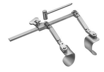 Neurosurgery , Mini thoracotomy retractor, 2 pairs valves