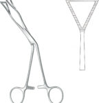 Neurosurgery , Lung grasping forceps, acc. to Lovelace, curved