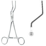Neurosurgery , Atraumatic forceps, acc. to Husfeldt-Peripher