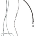 Neurosurgery , Aneurysm forceps, acc. to De Bakey, s-shape